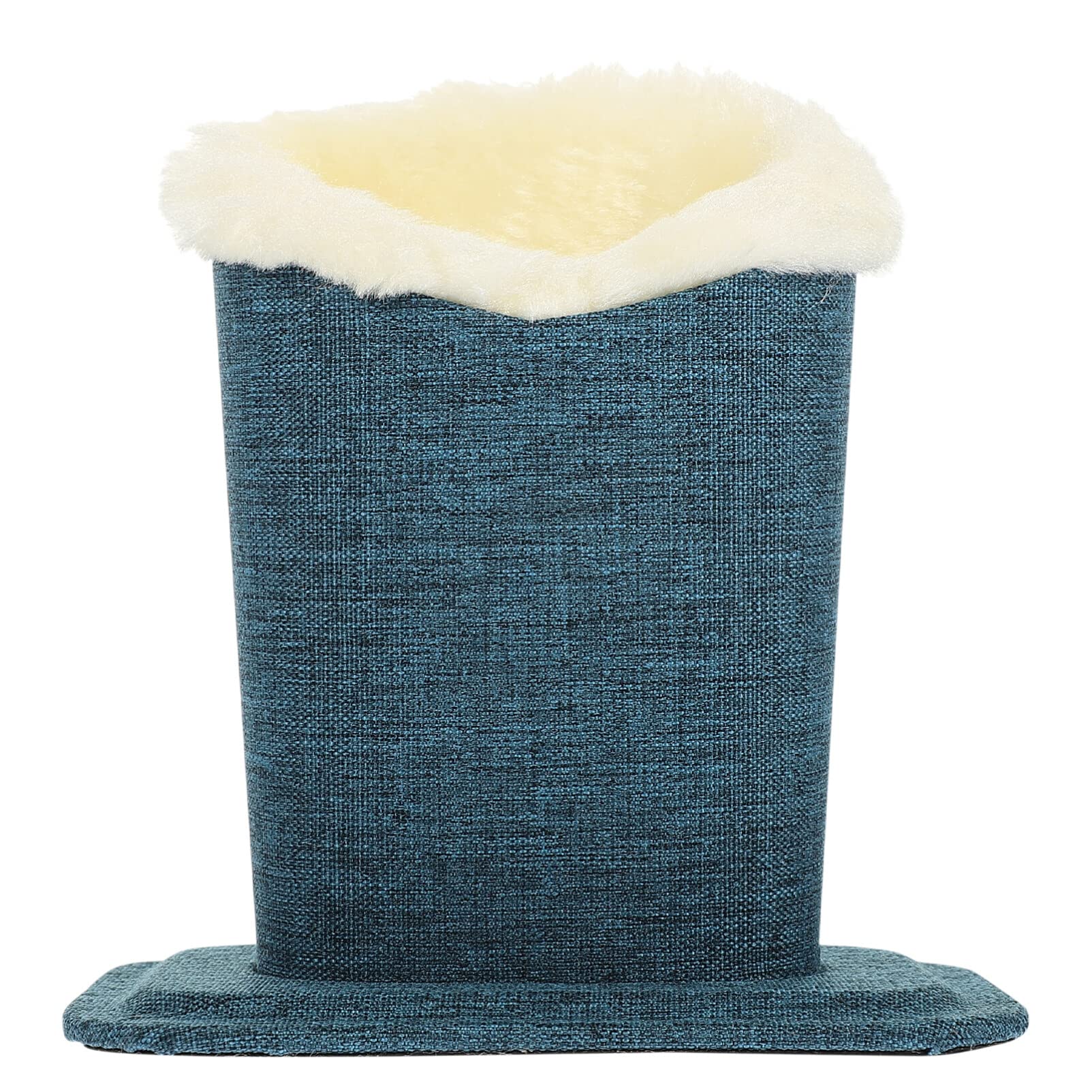 DOITOOL Plush Lined Glasses Holder Plush Lined Eyeglasses Holder Glasses Holder Stand Glasses Protective Anti-scratch Stand Case for Table Nightstand Eyeglasses Holder Stand