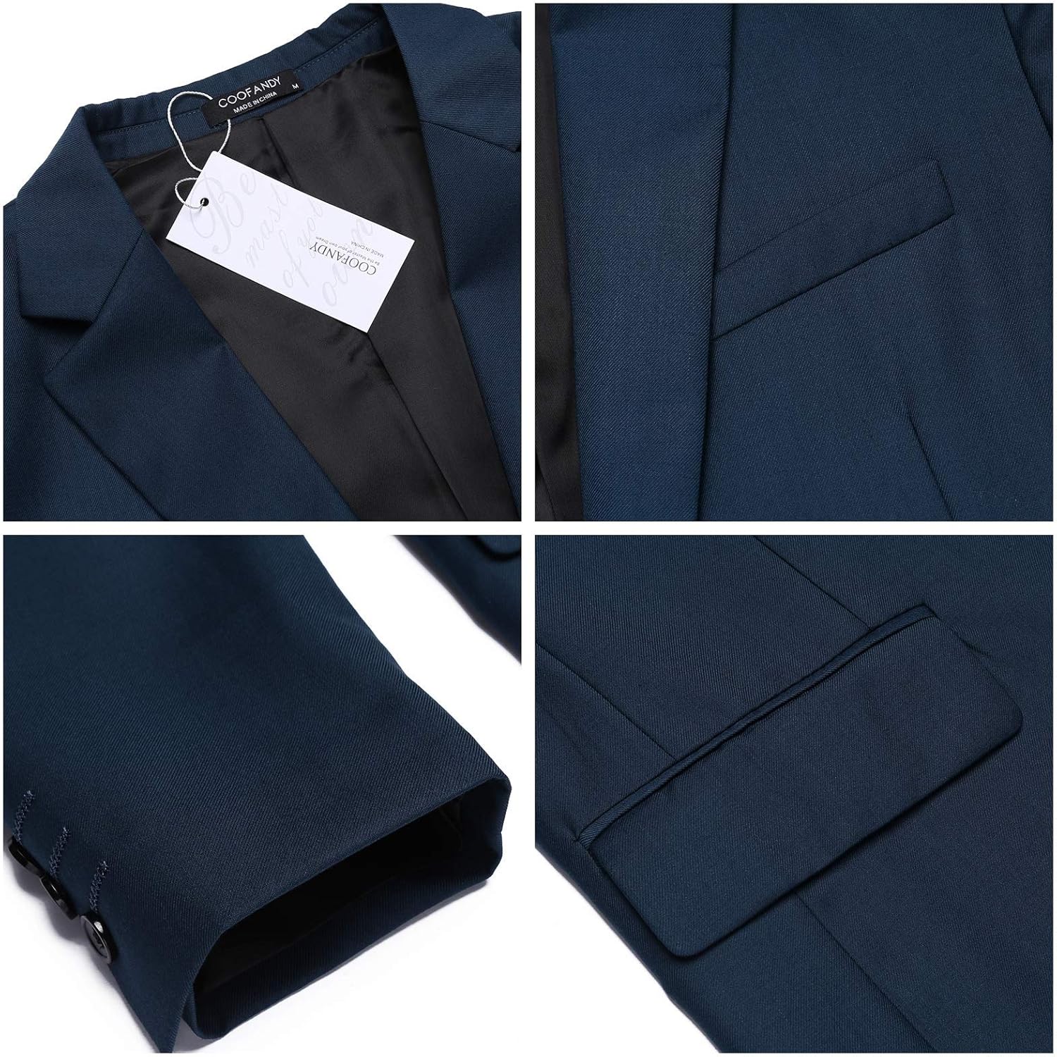COOFANDY Mens Sport Coat Casual Blazer One Button Business Suit Jacket at  Men’s Clothing store