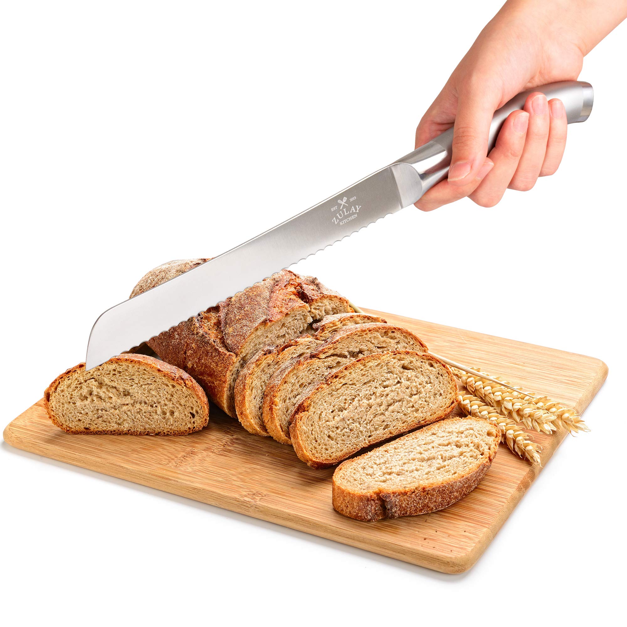 ( See all photos) Zulay Serrated Bread Knife 8 inch UltraSharp