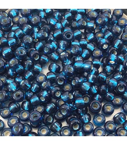 Amazon.com: Miyuki Round Rocaille Seed Beads Size 6/0 20g Silver