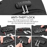 VSNOON Anti-Theft Laptop Backpack 18.4 Inch USB Port Water Resistant Black view 6