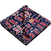 Wrangler - Blanket, Super Soft Plush Bedding, Yellowstone Inspired Throw Blanket for Couch or Bed (Knocking Boots Blue, 50" x 70")