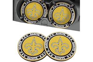 GATOJOJO Fit for Saints Coasters Car Cup Holder for car Accessories Decor. (AYM-BD-ST)