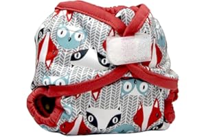 Kanga Care Rumparooz Double Leg Gusset Reusable Cloth Diaper Cover Newborn Aplix Clyde 4-15lbs