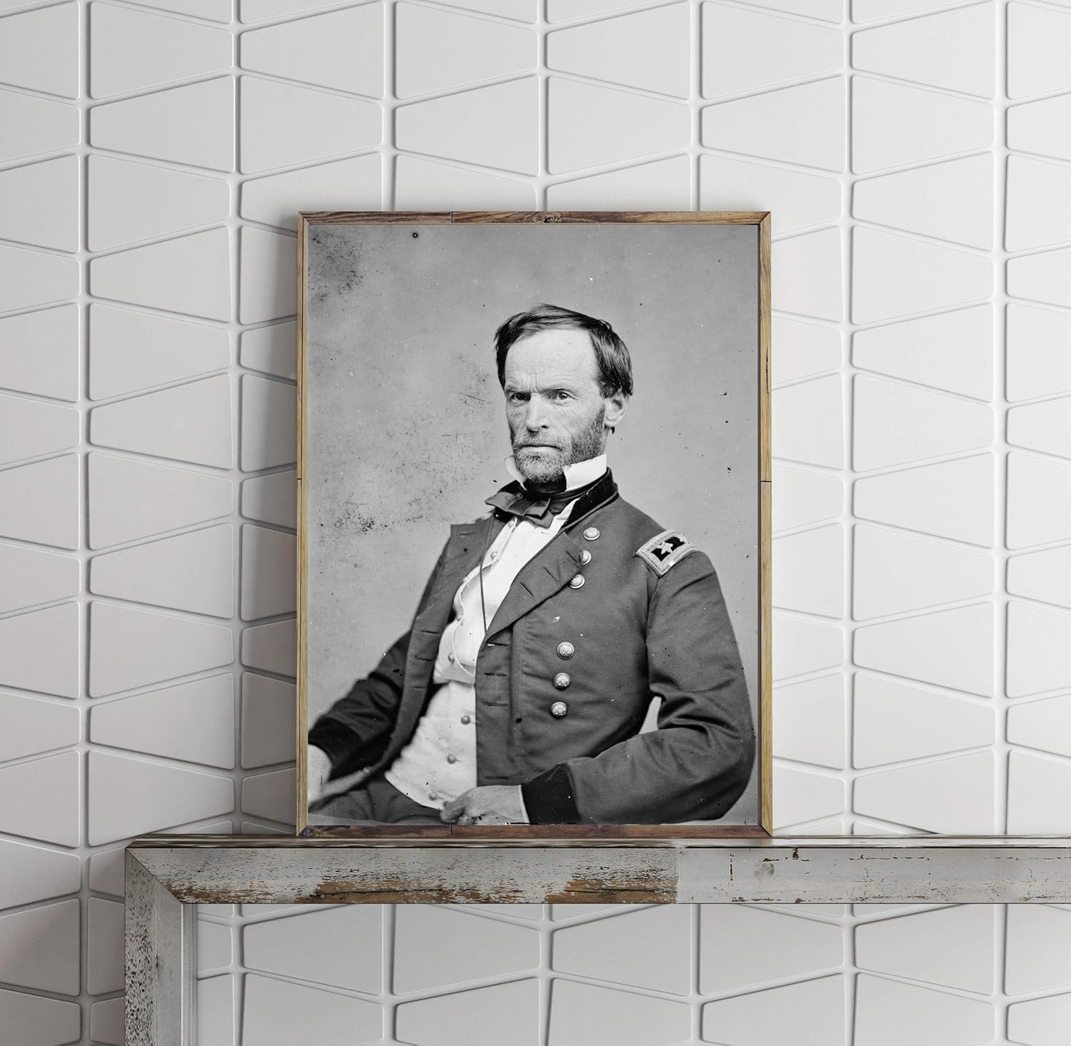 Photographs - INFINITE PHOTOGRAPHS Photo: William Tecumseh Sherman,Union General,Federal troops,United States Army,1860 1