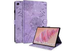 Auslbin Case for Lenovo Tab Plus 11.5" 2024 Tablet Premium Leather Cover with Card Slot and Stand Function and Pen Holder Cas