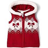 Gymboree Girls and Toddler Zip Front Hooded Sweater Vest
