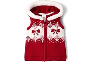Gymboree Girls and Toddler Zip Front Hooded Sweater Vest