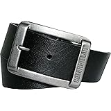 caterpillar leather belt
