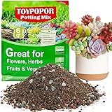 TOYPOPOR Succulent Soil, Cactus Potting Mix 7.5