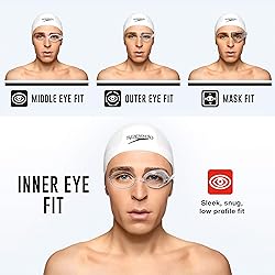 Speedo Women's Swim Goggles Mirrored Vanquisher 2.0