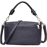 RNIEGA Crossbody Bag for Women, Vegan Leather Top Handle Handbags Small Shoulder Purse