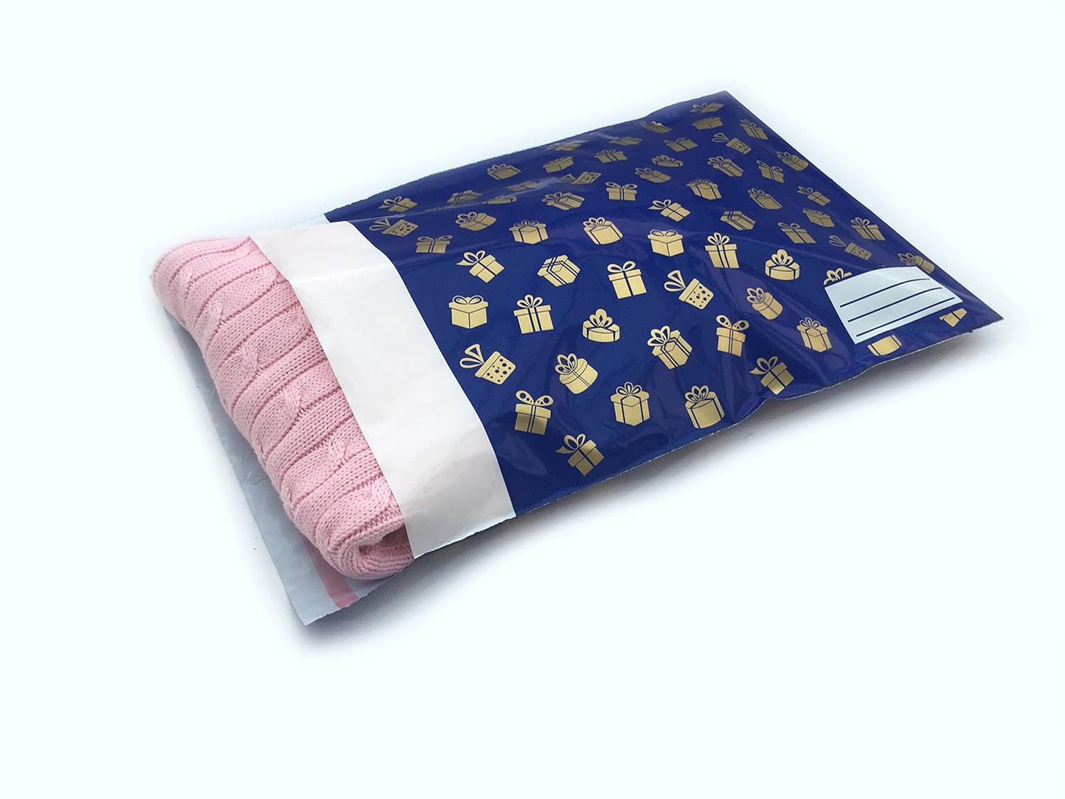 28 X 28 X 37 5 Vetements Cadeau Dore Et Bleu Leger Et Waterproof Pack Best Postal Sacs Par Original Funky Mailings Bags Perfect Colore A Motifs Sac Cadeau Pour Bijoux Fashion Items Medium Industria Empresas