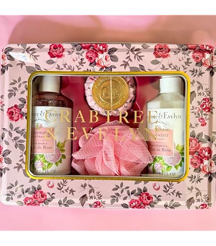 Amazon.com : Crabtree & Evelyn 4 Piece Gift Set Tin (4-piece set