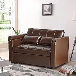 ORRD Convertible Sofa Bed, 3-in-1 Multi-Functional