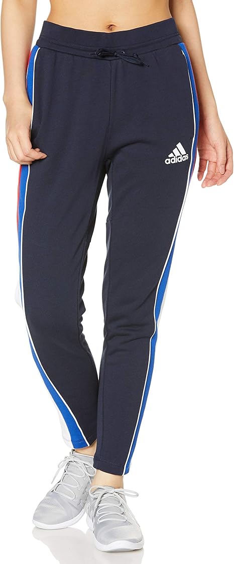 Amazon アディダス ロングパンツ カラーブロック パンツ Ijm34 レディース フィットネス トレーニング ロングパンツ 通販