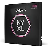 D'Addario NYXL Bass Guitar Strings 45-100, Regular Light, 4-String | NYXL bass strings deliver unmatched strength, tuning stability, punchy tone, powerful output and enhanced response.