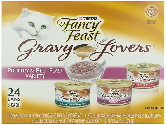 amazon fancy feast gravy lovers