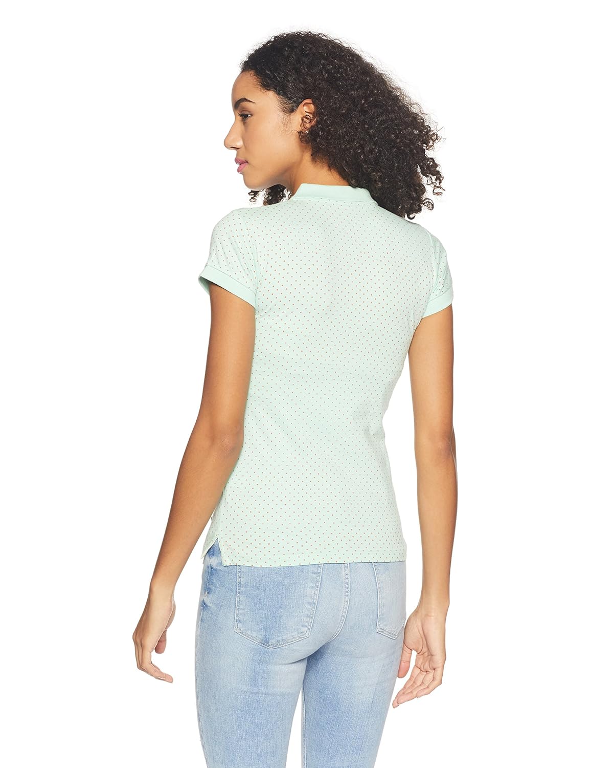 park avenue woman polka dot t-shirt