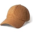 CHOK.LIDS Everyday Corduroy Baseball Cap for Men and Women Dad Hat Unisex Adjustable Lightweight Polo Style Curved Brim