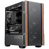 Okinos Genuine Walnut Wood Micro ATX Case, MATX PC