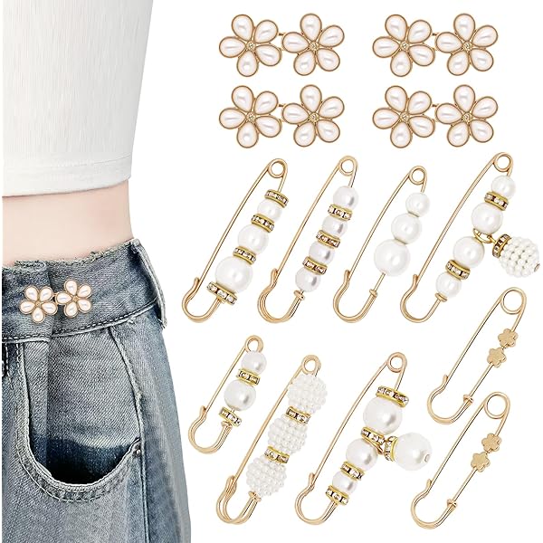 Dimeho Broek Taille Tightener, 6 Stks Verstelbare Taille Cincher
