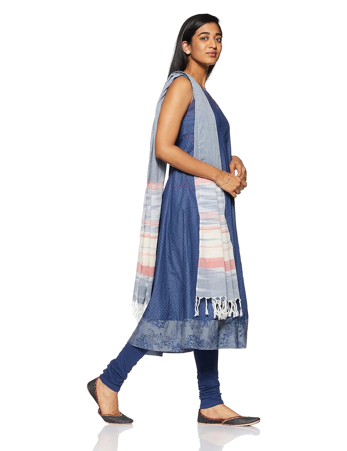 biba women's anarkali salwar suit