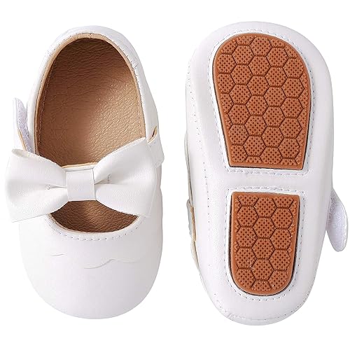 white infant dress shoes