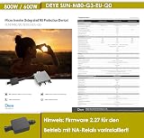 VALE DEYE SUN-M80-G3-EU-Q0 Micro Inverter NA Relay Mains Approval 600W 800W view 5