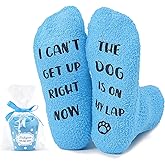 Babycop Funny Gifts for Mom, Dog Mom Gifts for Women, Fuzzy Dog Socks, Christmas Stockings Stuffers
