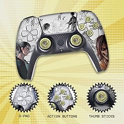 Attackk on Tittan Bullet Custom PS-5 Controller