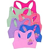 ToBeInStyle Girl’s Pack of 6 Fun Print Training Bras Top Wire-Free Non-Padded