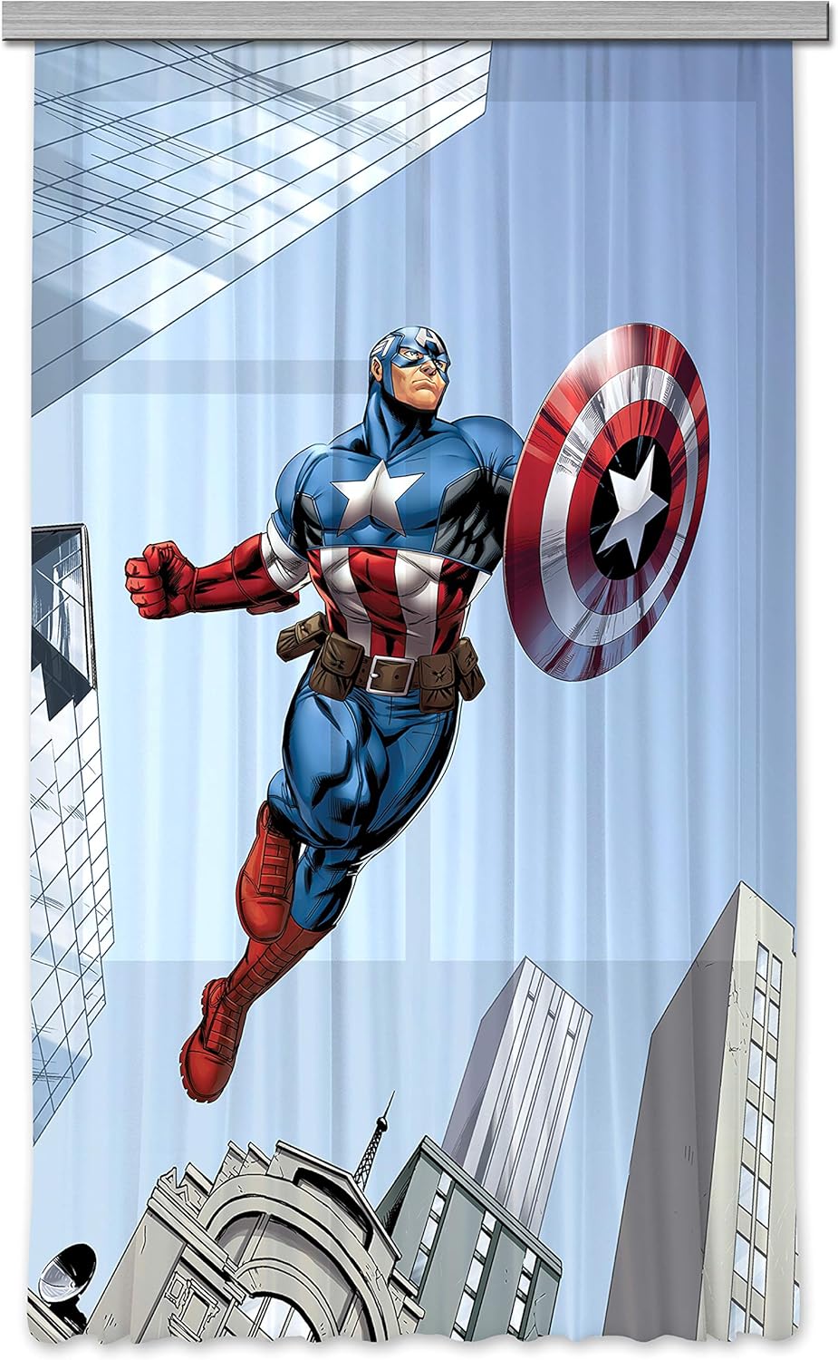Marvel Curtains Fabric Multi Colour 140 X 245 Cm 55 X 96 5 Amazon Co Uk Kitchen Home