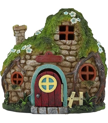 Amazon.com: TG,LLC Treasure Gurus Elf Tree House Gnome Home