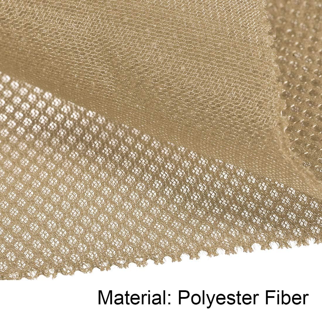 uxcell Light Khaki Speaker Mesh Grill Stereo Fabric Dustproof 1x1.45M 40 x 57 inch: Electronics