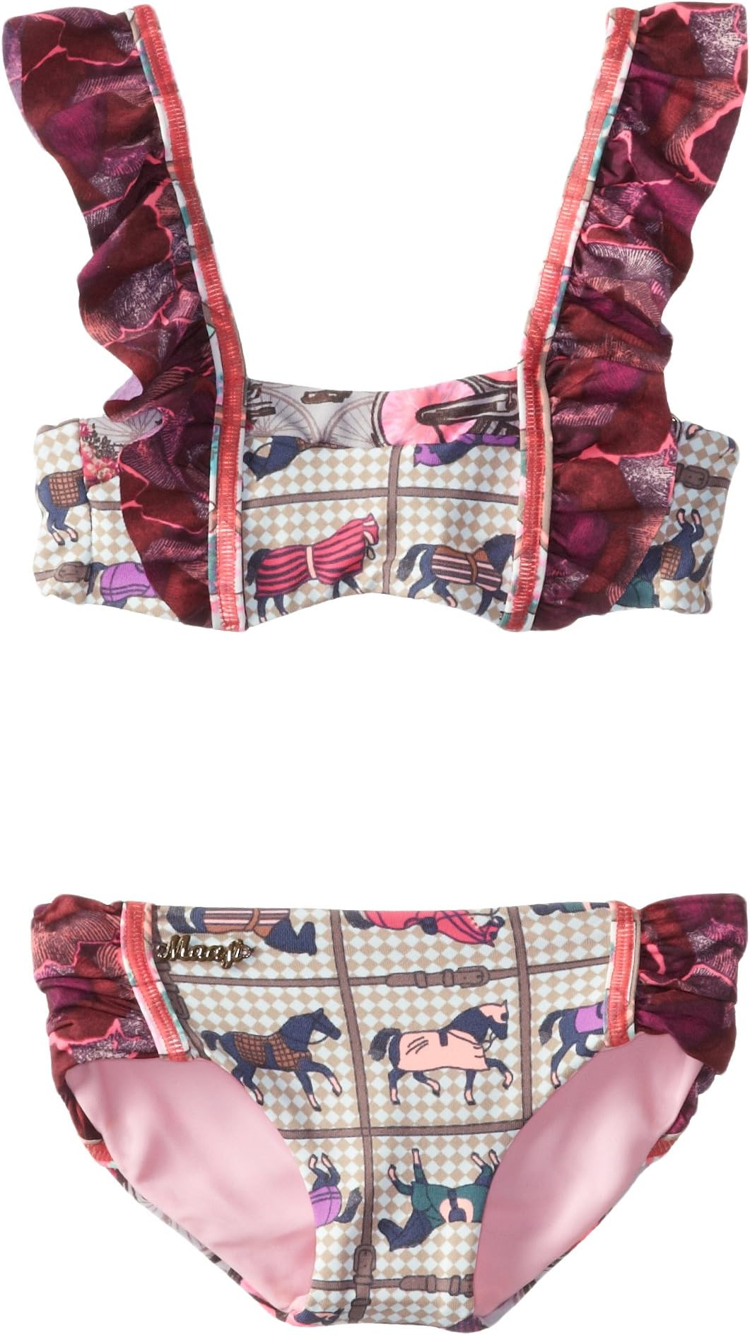 Maaji Girls' Garden Ride Bikini Set
