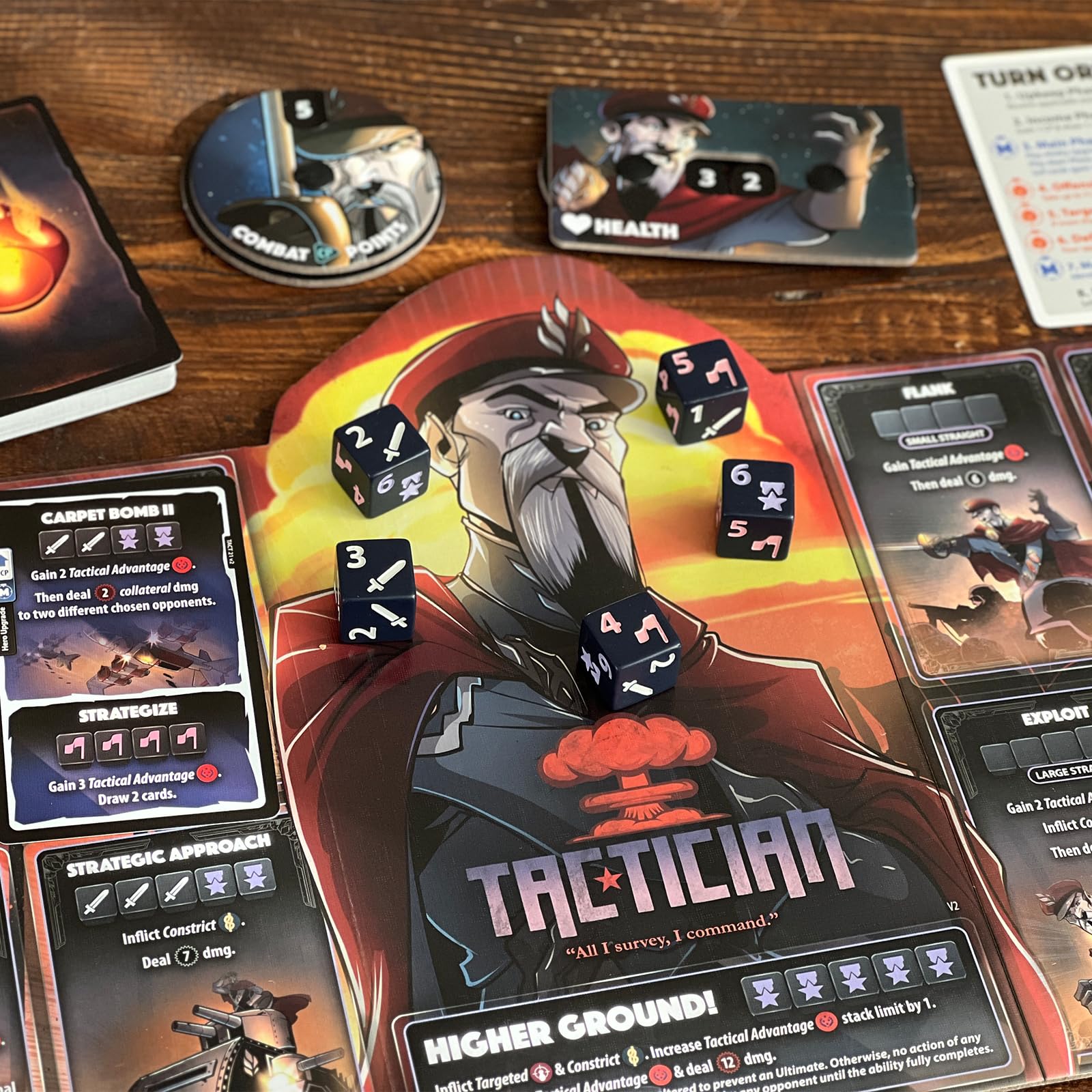 Dice Throne - Two Hero Box - Tactician v Huntress - Fast Playing Collectible Tabletop Game