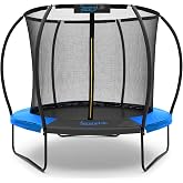 SereneLife 8FT 10FT 12FT 14FT Outdoor Trampoline for Kids and Adults &ndash; ASTM Certified Heavy-Duty Backyard Trampoline with Safety Poles, Net Enclosure, and Stable Anti-Rust Frame