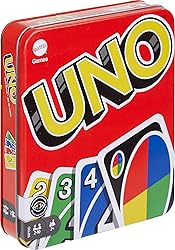 Mattel Games UNO Card Game in a Collectible Storage