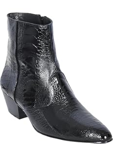 botas vaqueras de avestruz para hombre