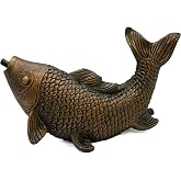 Danner Manufacturing, Inc. Pondmaster Spouting Fish Statue, 03770 Brown