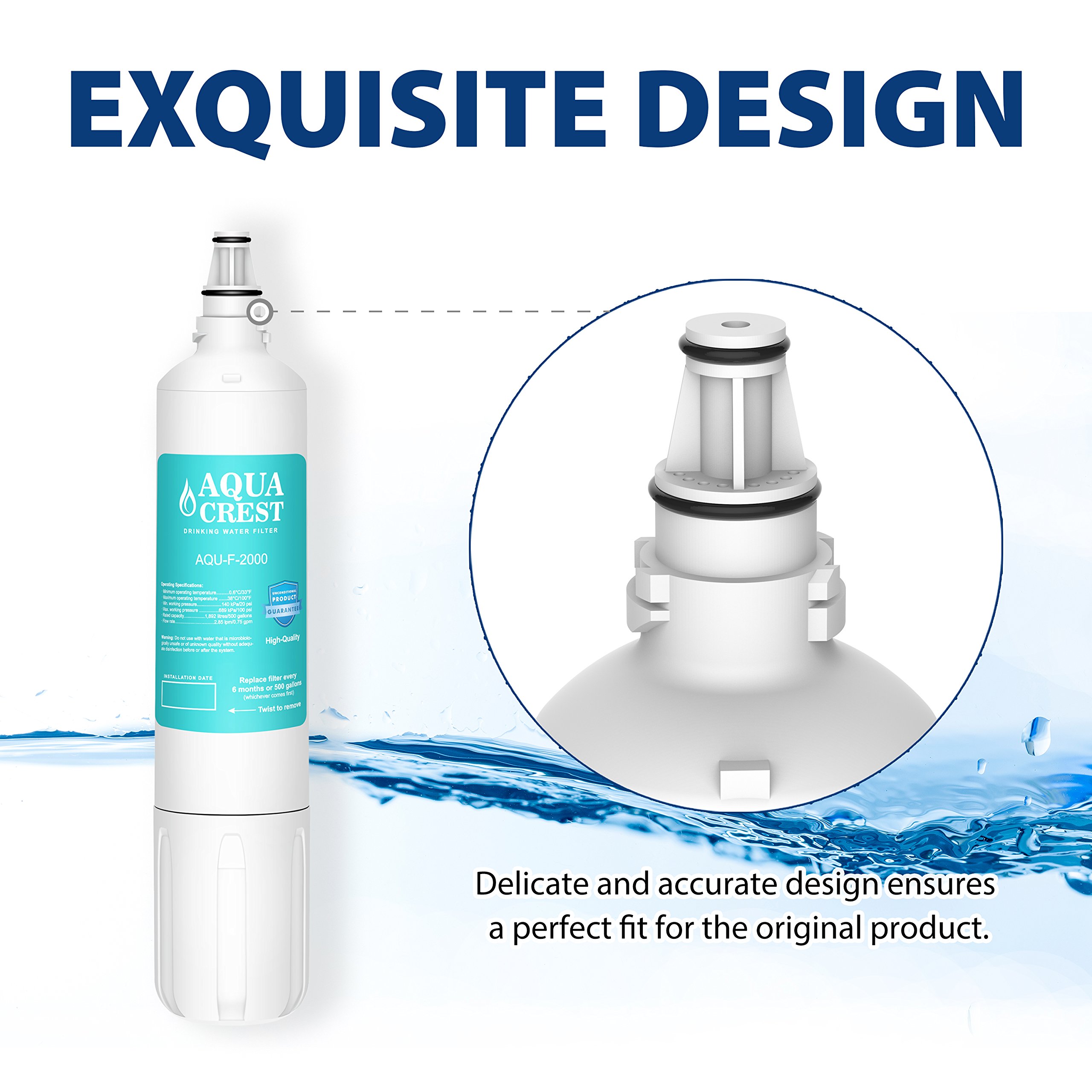 AQUACREST F2000 Replacement for Insinkerator F2000, F2000 Water