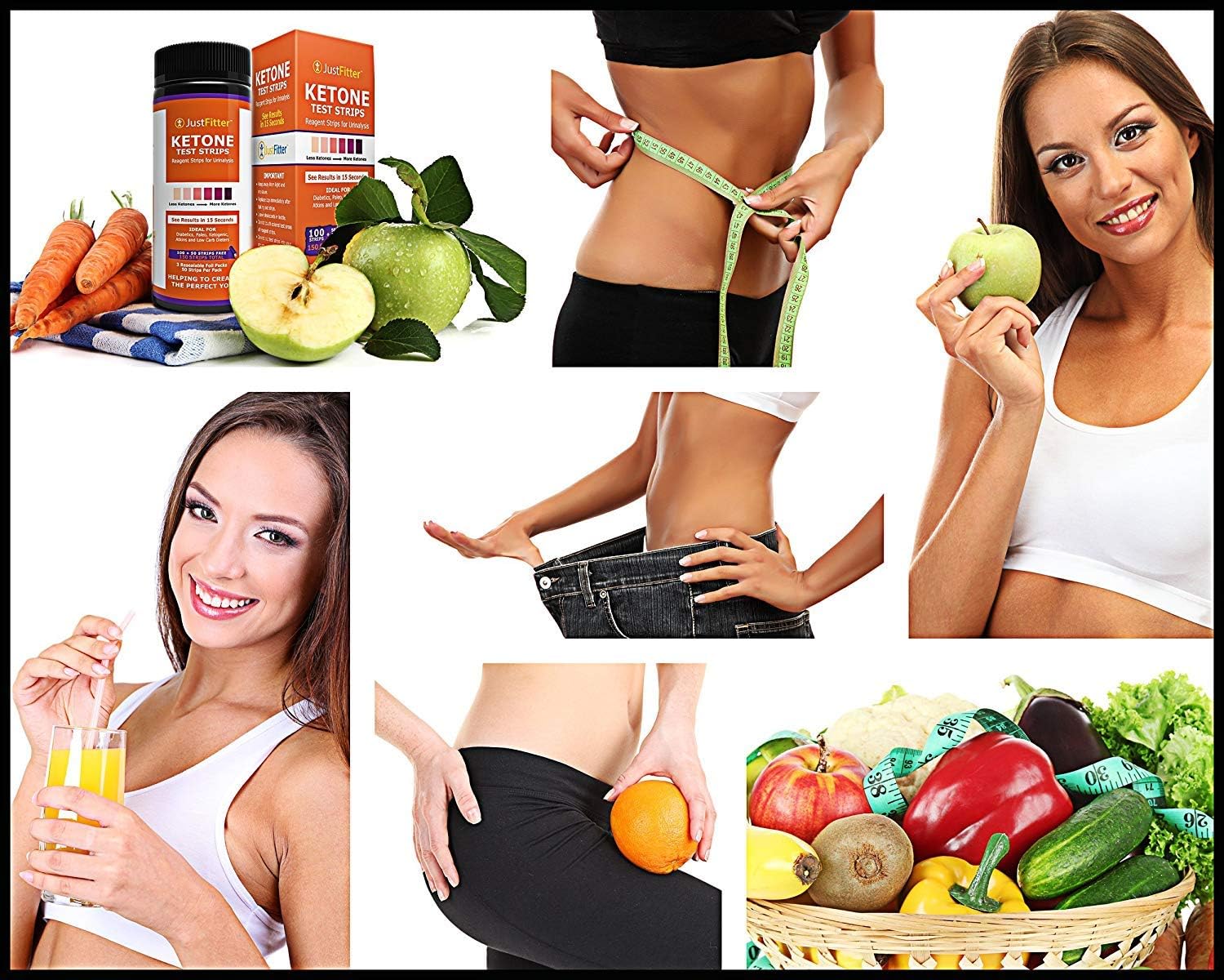 Ketone Keto Urine 150 Test Strips. 3 Resealable Foil Packs of 50 Strips Each. Look & Feel Fabulous on a Low Carb Ketogenic or HCG Diet. Accurately Measure Your Fat Burning Ketosis Levels.: Health & Personal Care