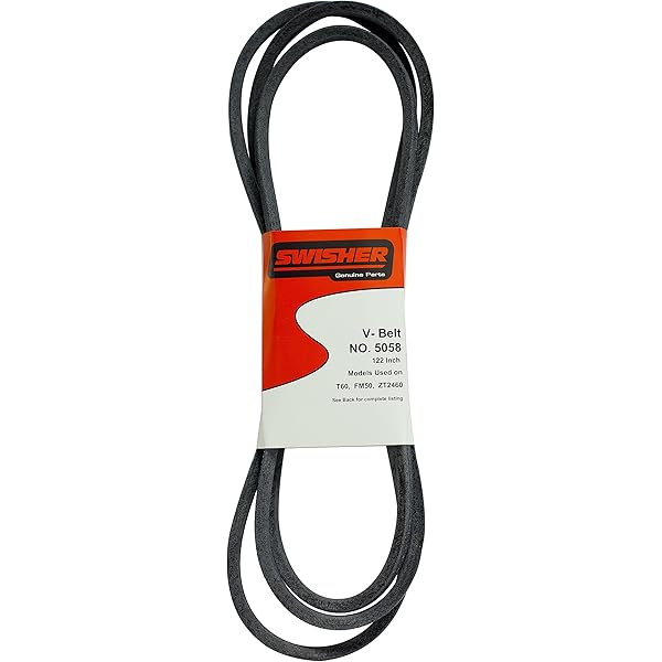 Amazon Com Swisher 5058 122 Inch Belt Fits Select Swisher 60 In Trailmowers And Ztr Mowers Black Blue Lawn Mower Belts Garden Outdoor