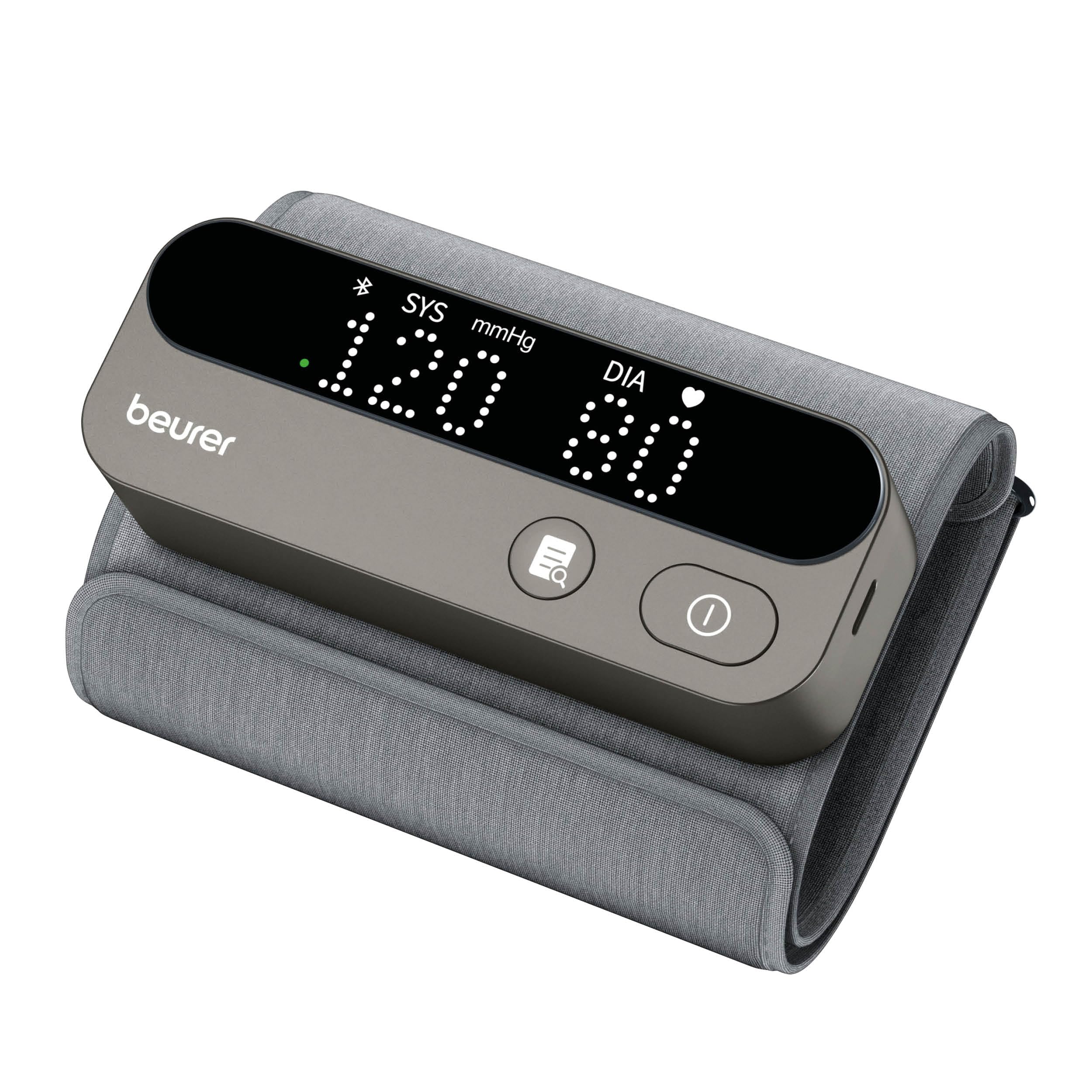 Photo 1 of Beurer BM59 Elite 900 Upper Arm Blood Pressure Monitor, Tubeless One-Piece Cuff, Irregular Heartbeat Detection, LED Risk Indicator, Accurate & Clinically Proven, Bluetooth, 240 Memory Sets