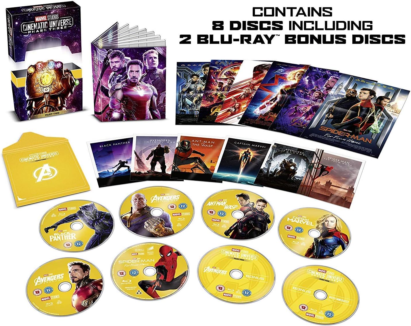 Marvel Cinematic Universe Phase 3 Partie 2 Marvel Cinematic Universe Phase 3 Part 2 [Blu-ray]: Amazon.ca: DVD