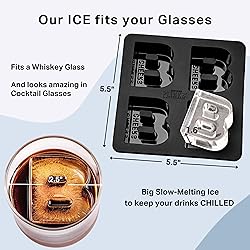 DRINKSPLINKS Customized Letter B Ice Cube