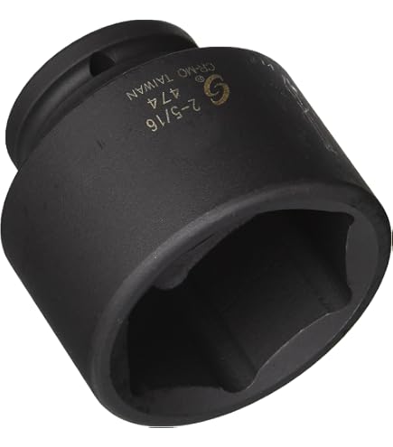 Sunex 574d Deep Impact Socket – 1/2 Zoll Antrieb, 5/16 Zoll, 6-kant, Chrom-Molybdän-Stahl, Langlebig