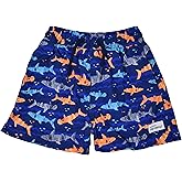 Flap Happy Boys' UPF 50+ Wesley Swim Trunks with Mesh Liner