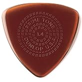 Jim Dunlop Primetone&reg; Triangle Grip Pick 1.4MM - 12 Pack